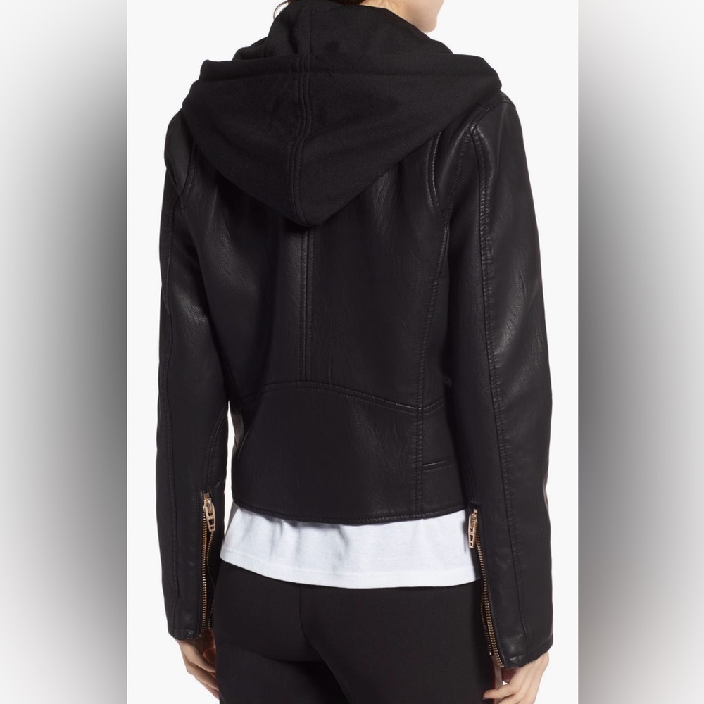 Blank NYC Meant to Be Moto Jacket (Like-New; Black/Gold; XL) - Picture 15 of 16